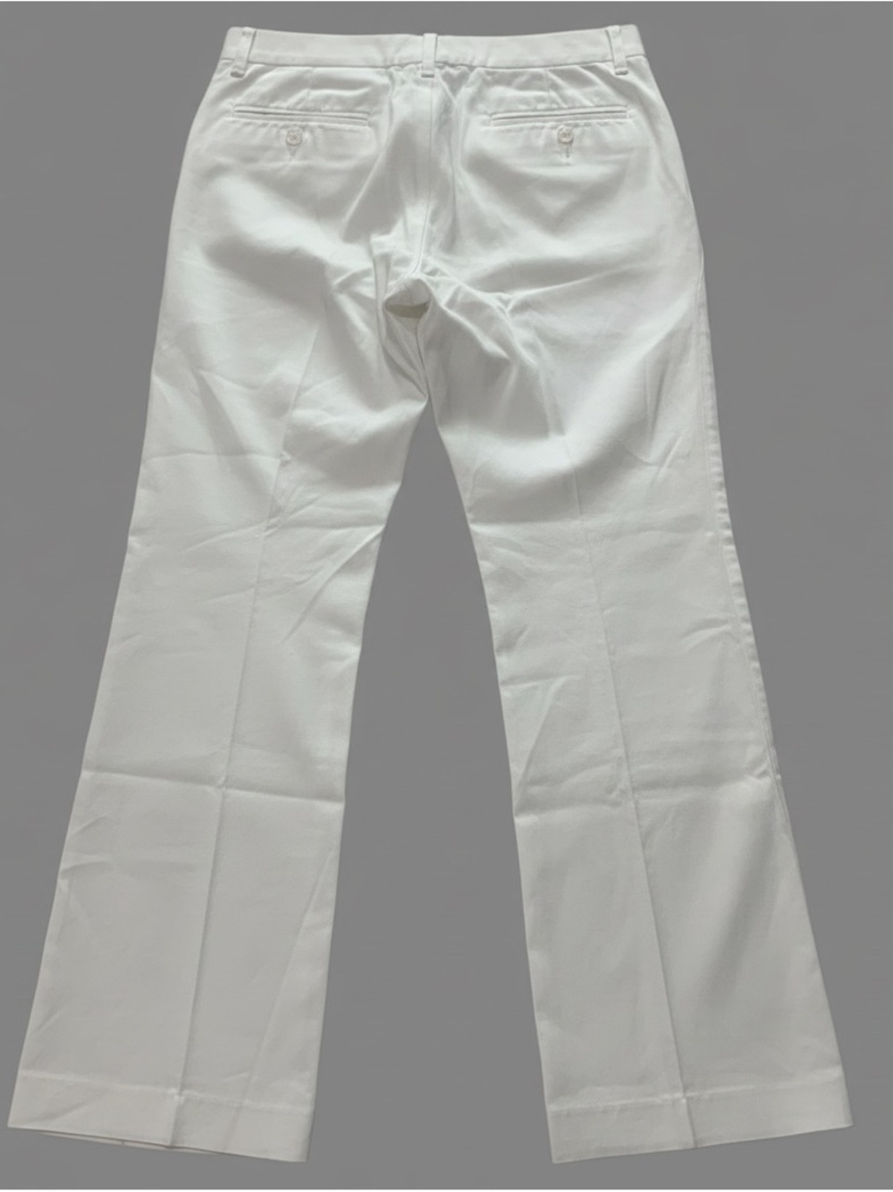 Ralph Lauren White Wide-Leg Trousers - Picture 4 of 8